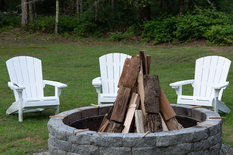 Fire Pit Area in Lower Field